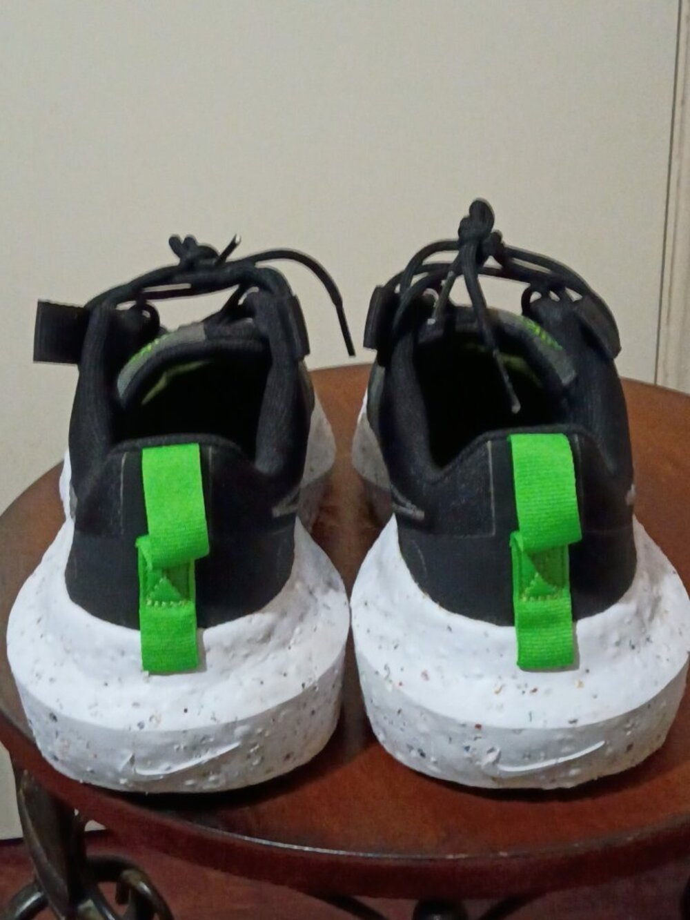 Nike Crater Impact DB2477-001 Men’s Size 11 Black Green Sneakers Running Shoes - Picture 10 of 13